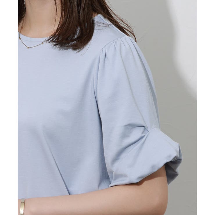 接触冷感バルーンスリーブTシャツ Ｔシャツ 接触冷感 | Pierrot | 詳細画像8 