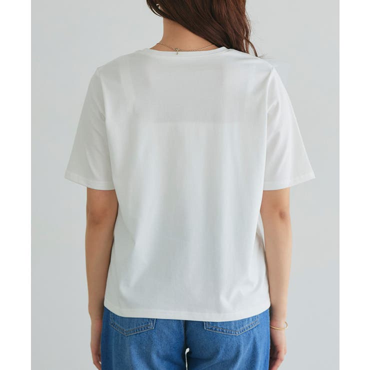 ラッフルドッキングTシャツ Tシャツ ドッキング | Pierrot | 詳細画像8 