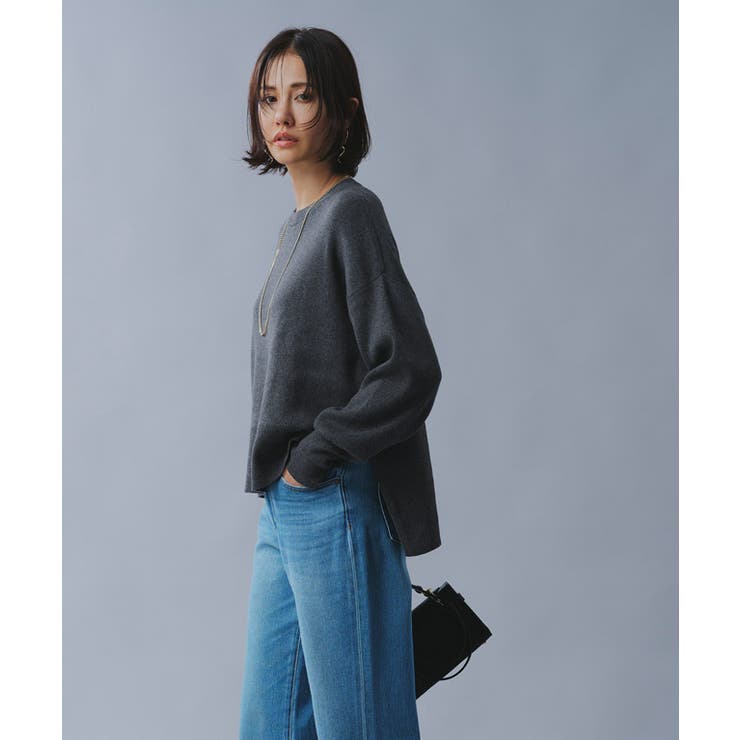 杢チャコール | [RASW]綿100%総針ニット RASW ニット | Pierrot