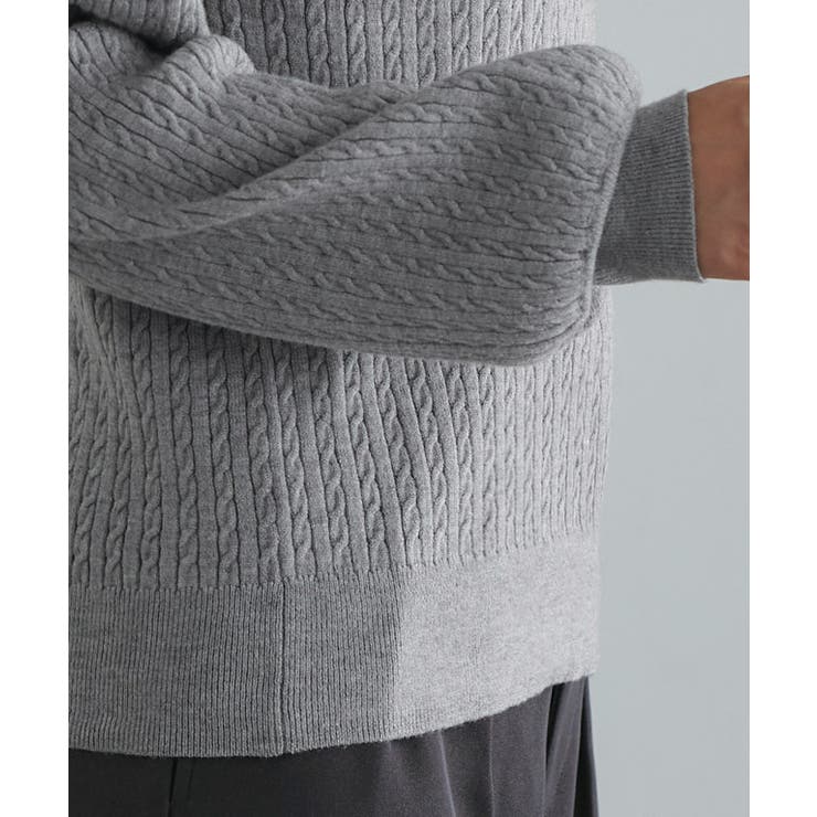【U.S.POLOASSN.】ケーブルポロニット