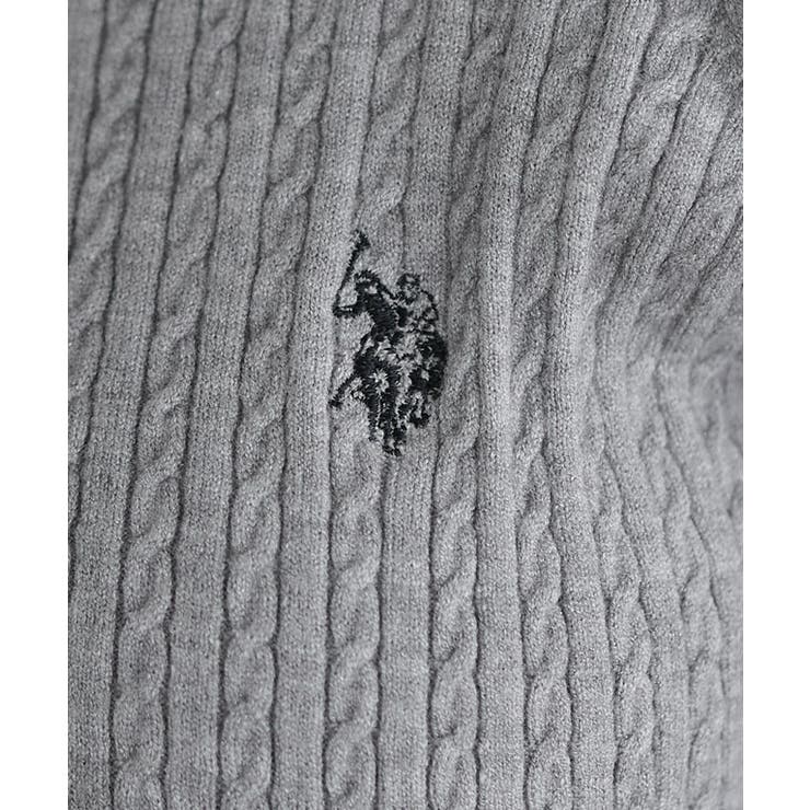 【U.S.POLOASSN.】ケーブルポロニット