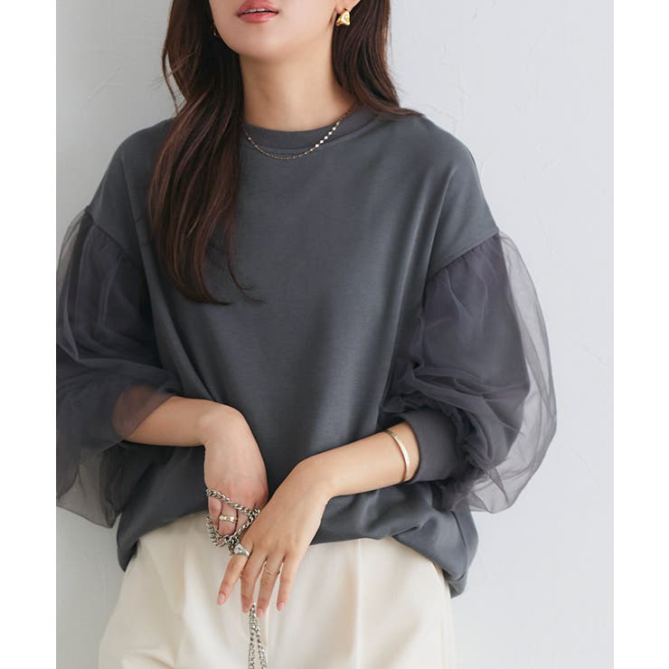 EPOCA 　チュール袖カットソー40サイズ　ほぼ新品♥美品 楽天市場】【半額クーポン対象】トップス チュール ボリューム