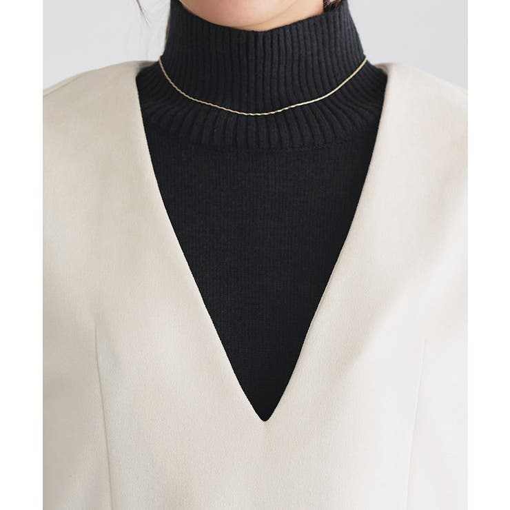 美品)スナイデル2点セット♡ ハイネックニットトップス＆タフタ