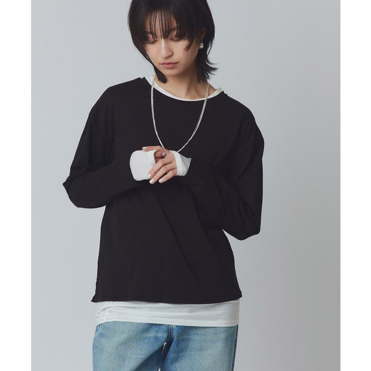 [RASW]シアーコーマコットン2setカットソー カットソー コーマコットン | Pierrot | 詳細画像25 