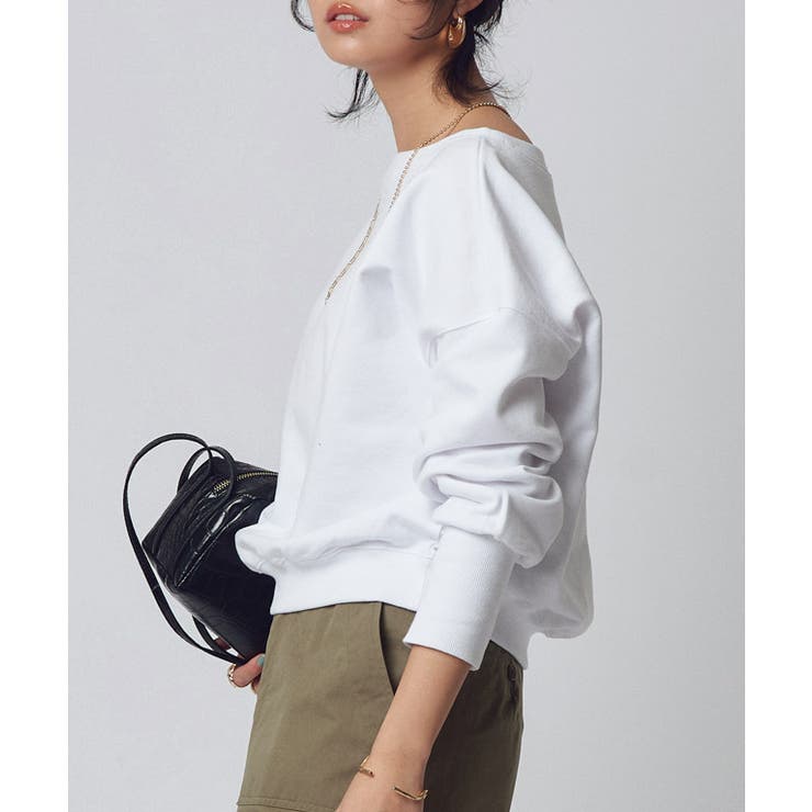 Pierrot｜[RASW]ボートネックスウェット | Rakuten Fashion(楽天