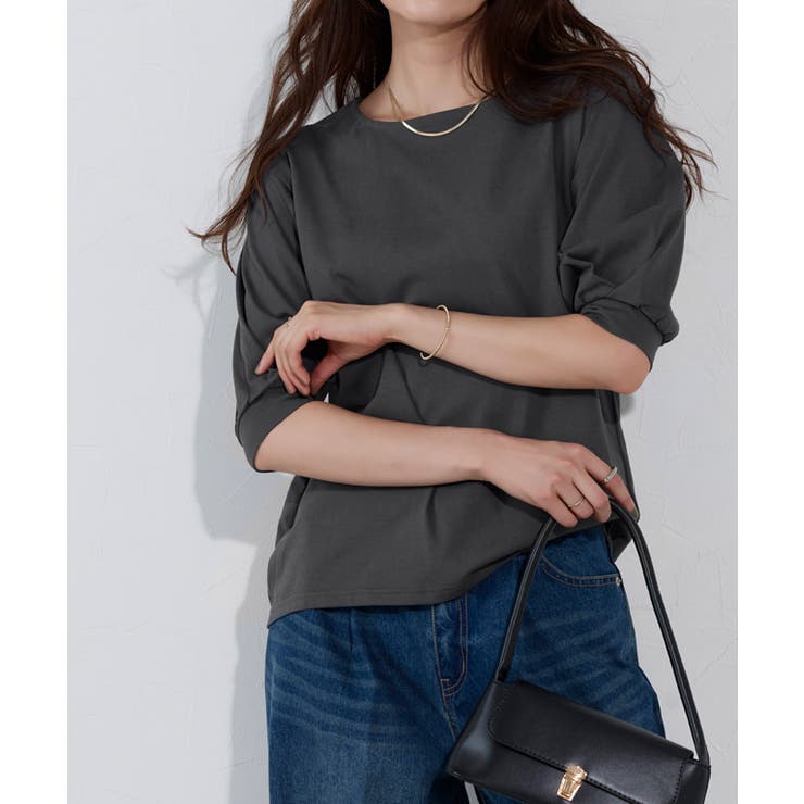 【イージーケア】パフスリーブオーバーTシャツ Tシャツ パフスリーブ | Pierrot | 詳細画像26 