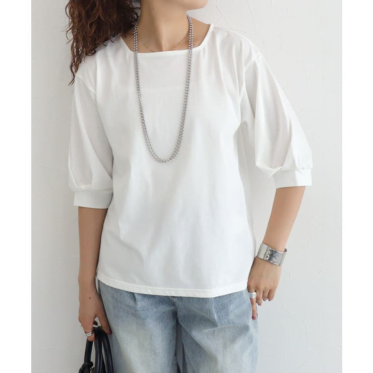 【イージーケア】パフスリーブオーバーTシャツ Tシャツ パフスリーブ | Pierrot | 詳細画像29 