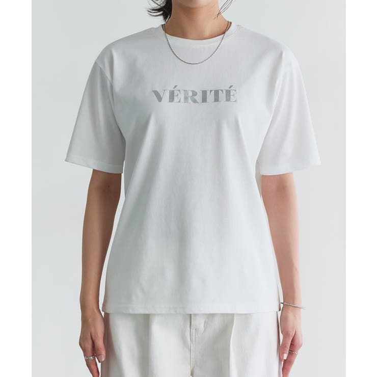 【イージーケア】オーバーサイズロゴTシャツ