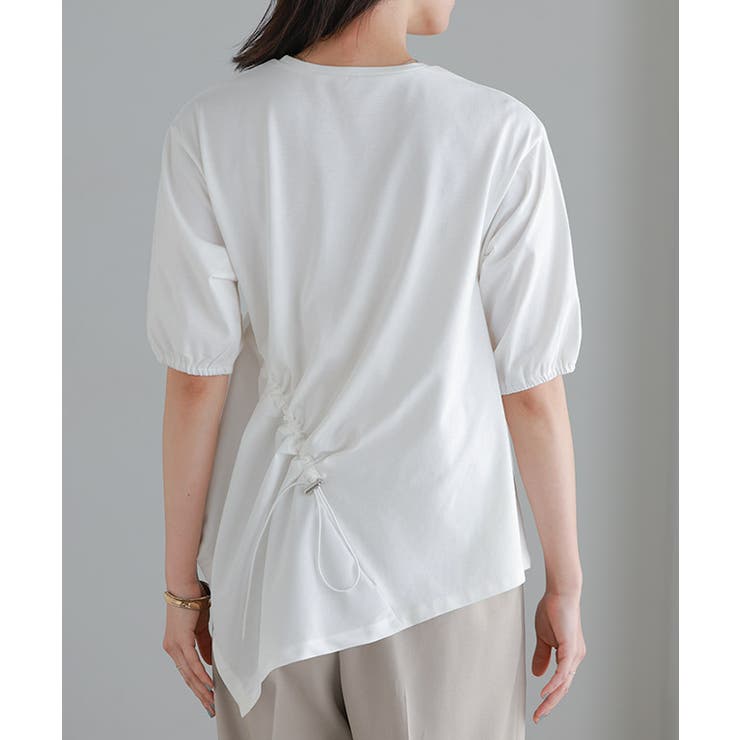 異素材ドッキングドロストカットソー カットソー 異素材ドッキング | Pierrot | 詳細画像8 