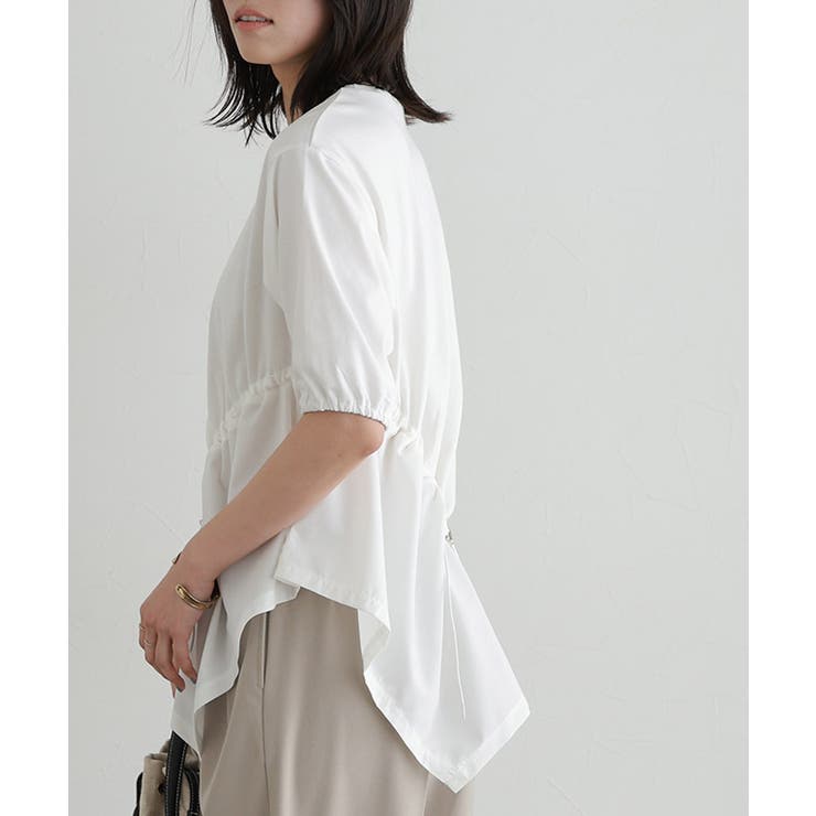 異素材ドッキングドロストカットソー カットソー 異素材ドッキング | Pierrot | 詳細画像19 