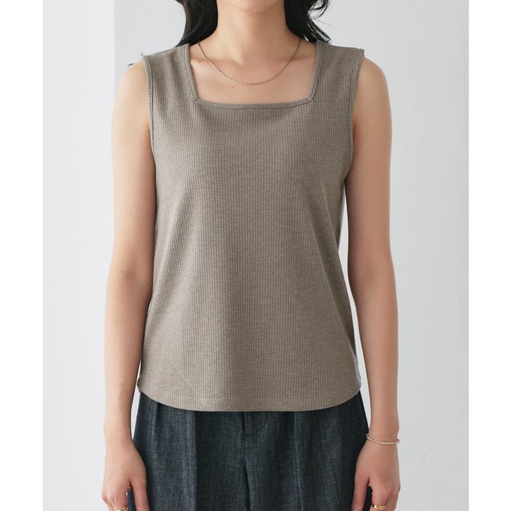 【TVスタイリスト りささんコラボアイテム】選べる多機能リブタンクトップ 吸水速… | Pierrot | 詳細画像12 