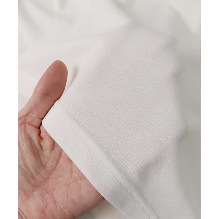 接触冷感ドレープフレンチスリーブTシャツ Tシャツ 接触冷感 | Pierrot | 詳細画像11 