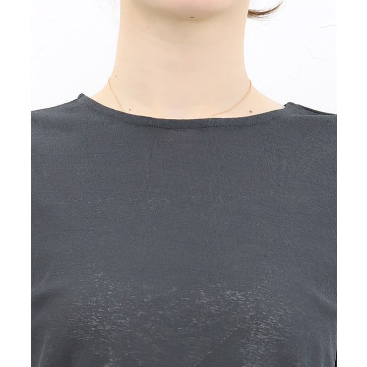 五分袖シアーカットソー tシャツ レディース | Pierrot | 詳細画像7 