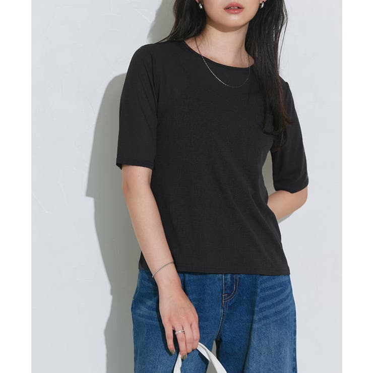 五分袖シアーカットソー tシャツ レディース | Pierrot | 詳細画像27 