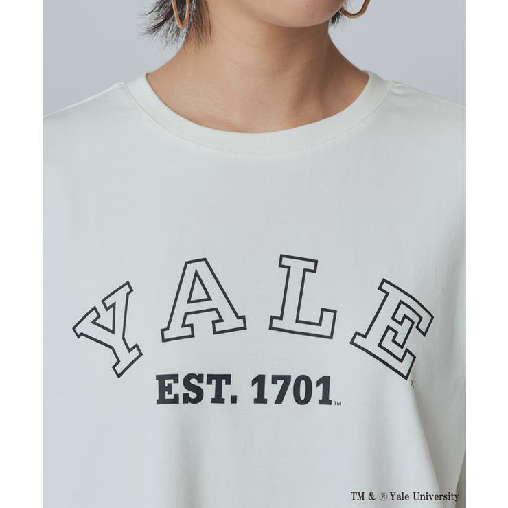 [RASW]別注YALEロゴオーバーTシャツ