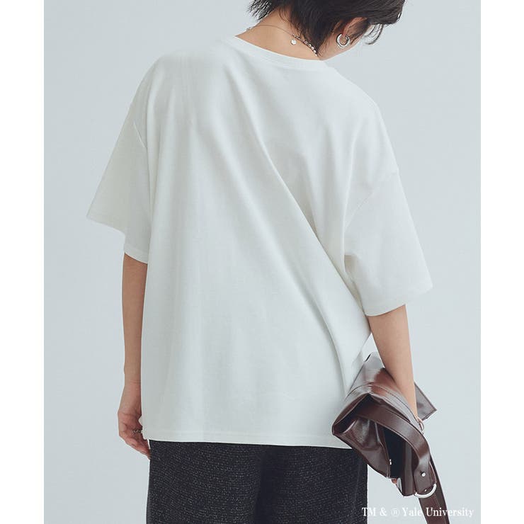 [RASW]別注YALEロゴオーバーTシャツ