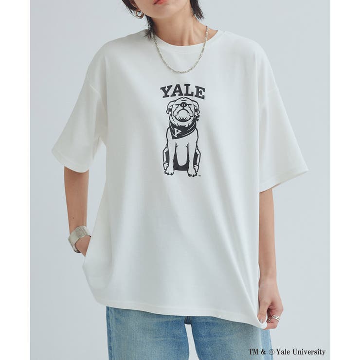 [RASW]別注YALEドッグオーバーTシャツ