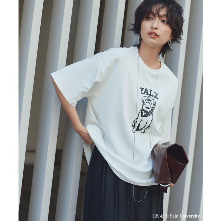 [RASW]別注YALEドッグオーバーTシャツ