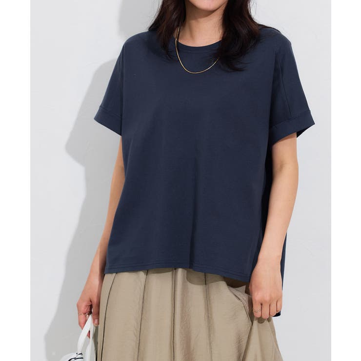 ネイビー | デザインが選べる汗ジミ防止Tシャツ Tシャツ 汗ジミ防止 | Pierrot