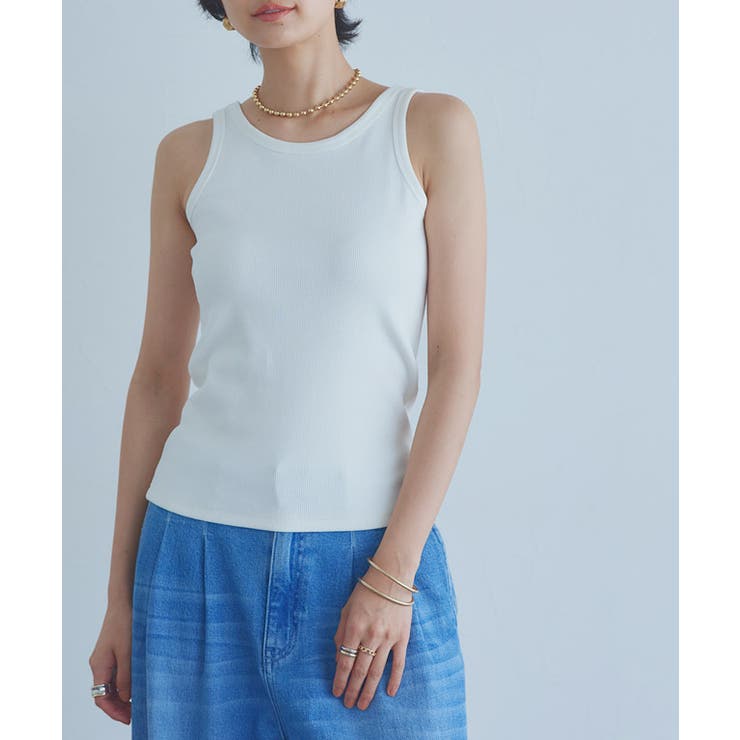 [RASW]機能付き前後2wayテレコリブタンクトップ タンクトップ 機能性 | Pierrot | 詳細画像20 