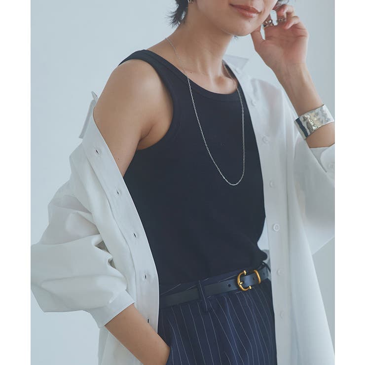 [RASW]機能付き前後2wayテレコリブタンクトップ タンクトップ 機能性 | Pierrot | 詳細画像26 