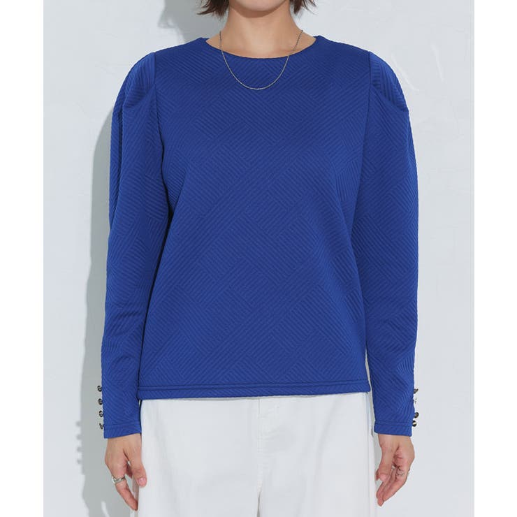 カットジャカードパフスリーブプルオーバー プルオーバー ジャカード | Pierrot | 詳細画像9 