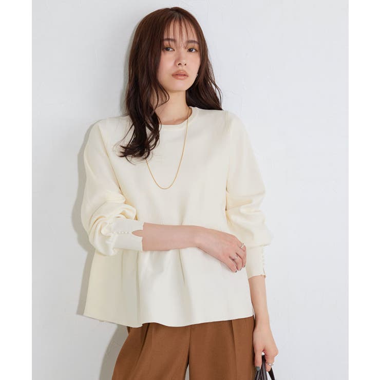 構築デザインペプラムニット ニット ペプラム | Pierrot | 詳細画像17