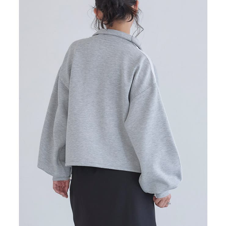 [ECLAM] フリンジラインポンチZIPプルオーバー プルオーバー | Pierrot | 詳細画像12 