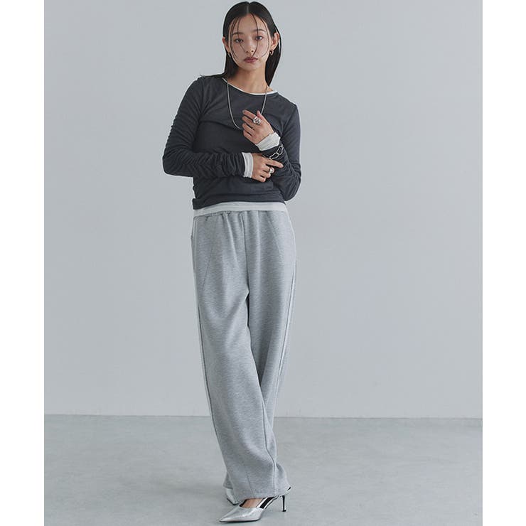 [ECLAM] フリンジラインポンチパンツ パンツ | Pierrot | 詳細画像18 