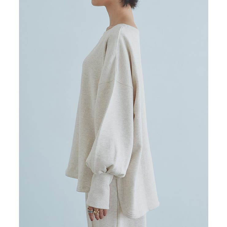 [RASW]ボートネックルーズプレーティングスウェット スウェット ボートネック | Pierrot | 詳細画像8 