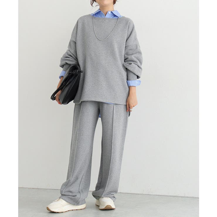 [RASW]ボートネックルーズプレーティングスウェット スウェット ボートネック | Pierrot | 詳細画像27 