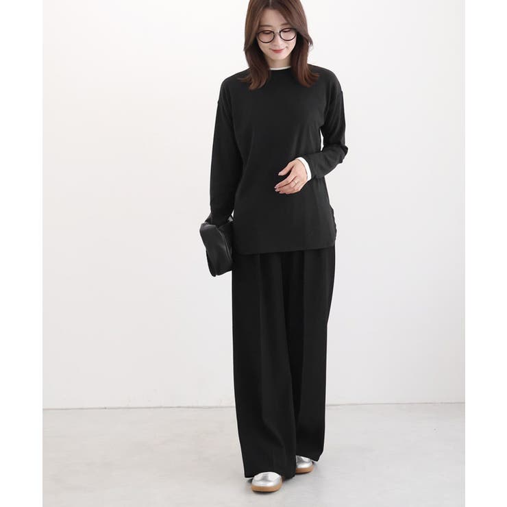 裏微起毛レイヤード風カットソー カットソー 裏微起毛 | Pierrot | 詳細画像28 