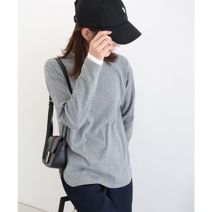 裏微起毛レイヤード風カットソー カットソー 裏微起毛 | Pierrot | 詳細画像20 