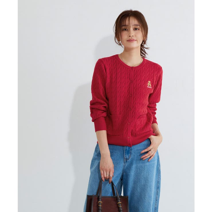 ケーブルポケットニットカーディガン カーディガン ニット | Pierrot | 詳細画像23 