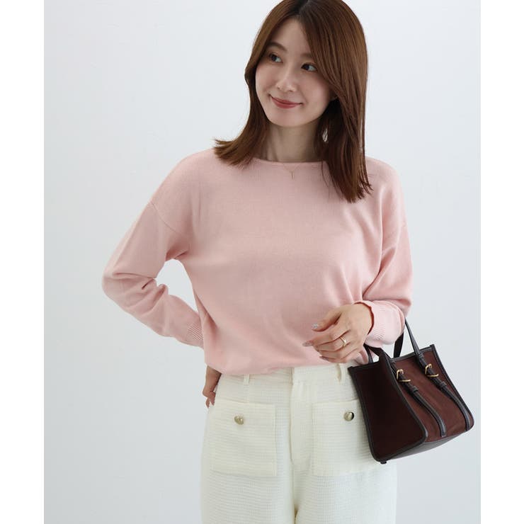 プレミアムカシミヤタッチオーバーサイズニット ニット オーバーサイズ | Pierrot | 詳細画像20 