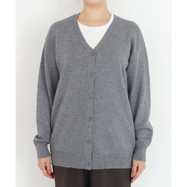 プレミアムカシミヤタッチオーバーサイズカーディガン カーディガン オーバーサイズ | Pierrot | 詳細画像10 