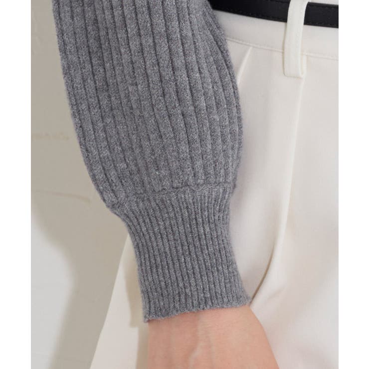 もっちりパフスリーブリブニット ニット パフスリーブ | Pierrot | 詳細画像7 