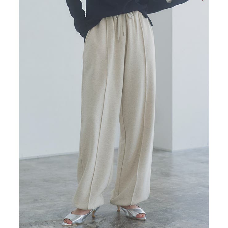 [RASW]2wayピンタックプレーティングスウェットパンツ パンツ スウェット… | Pierrot | 詳細画像6 