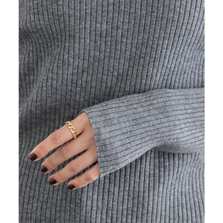 ケープアンサンブルリブニット ニット アンサンブル | Pierrot | 詳細画像5 