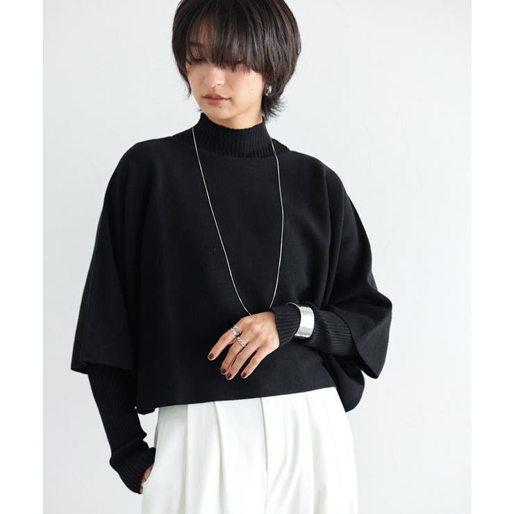 ケープアンサンブルリブニット ニット アンサンブル | Pierrot | 詳細画像26 