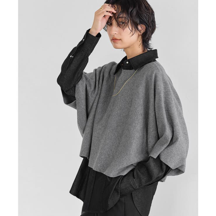 ケープアンサンブルリブニット ニット アンサンブル | Pierrot | 詳細画像21 