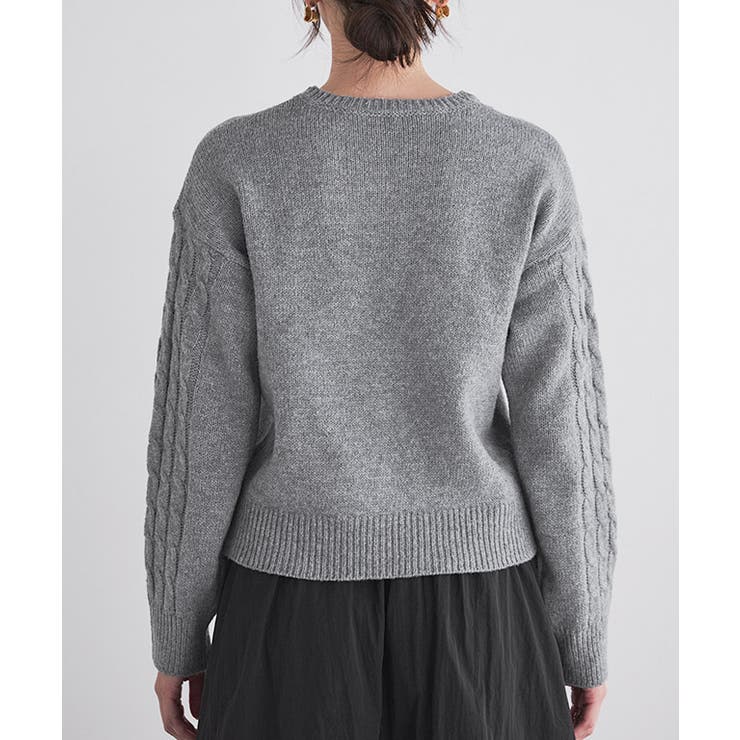 ローズモチーフニット ニット ローズ | Pierrot | 詳細画像8 