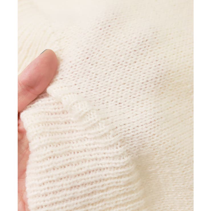ローズモチーフニット ニット ローズ | Pierrot | 詳細画像9 