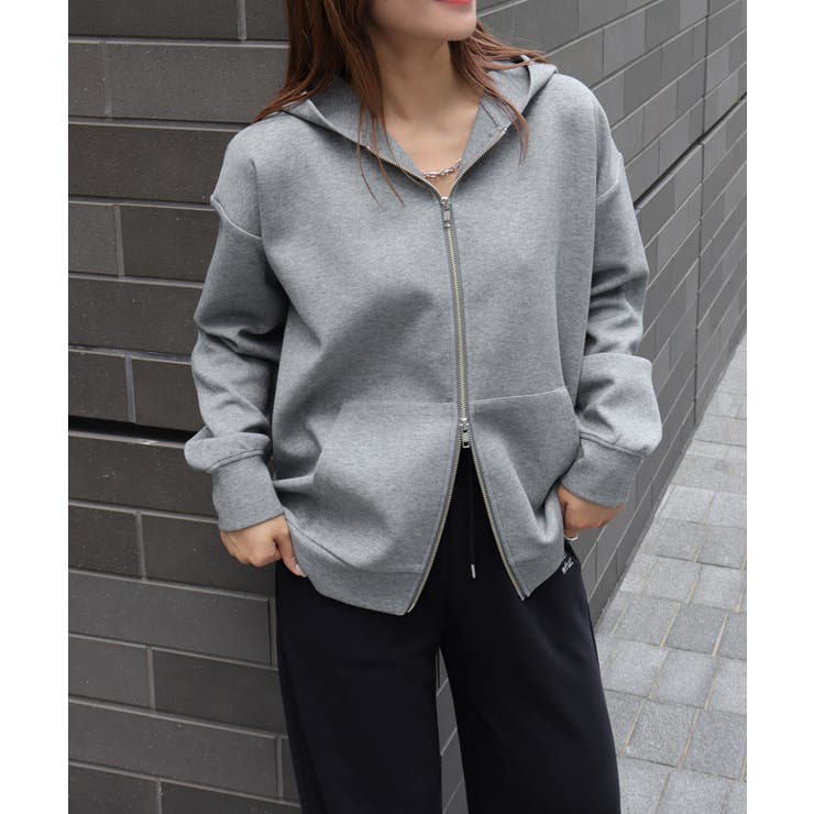 ダンボールスウェットダブルジップパーカー パーカー スウェット | Pierrot | 詳細画像22 