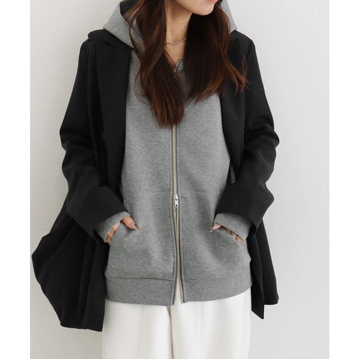 ダンボールスウェットダブルジップパーカー パーカー スウェット | Pierrot | 詳細画像24 