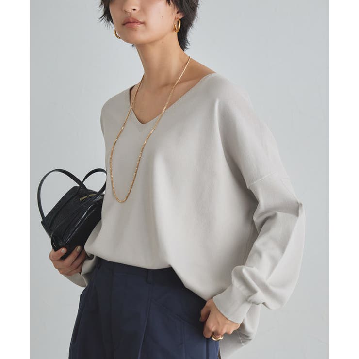 [RASW]多機能Vネックルーズニット ニット Vネック | Pierrot | 詳細画像20 