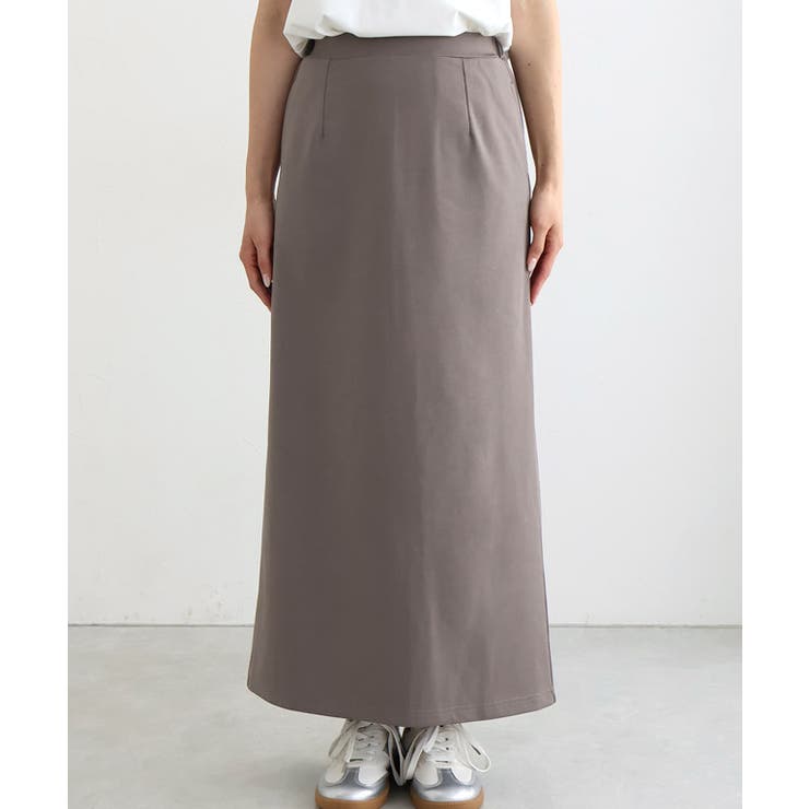 ストレスフリーな着心地ストレッチIラインスカート ストレッチ 光沢感 | Pierrot | 詳細画像13 