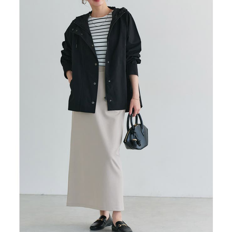 ストレスフリーな着心地ストレッチIラインスカート ストレッチ 光沢感 | Pierrot | 詳細画像32 