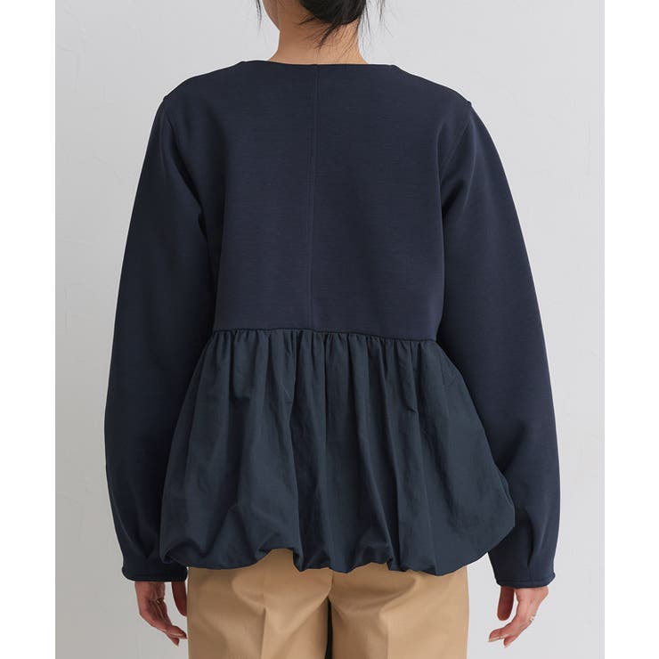 【UV 花粉対策】バルーンペプラムブルゾン 実用性 | Pierrot | 詳細画像11 