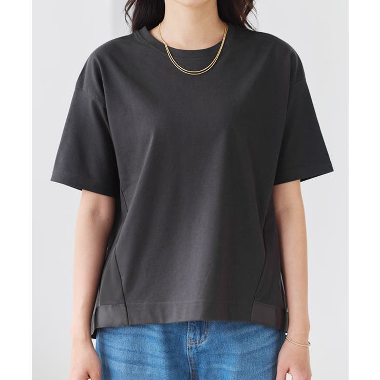 バックフレアチュールドッキングTシャツ デイリー チュール | Pierrot | 詳細画像6 